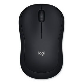 Logitech LOG910002225 M185 Wireless Mouse, 2.4 GHz Frequency/30 ft Wireless Range, Left/Right Hand Use, Black