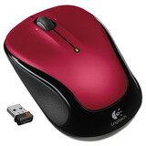 Logitech LOG910002651 M325 Wireless Mouse, Right/left, Red