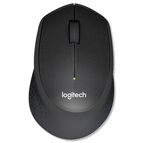 Logitech LOG910004905 M330 Silent Plus Mouse, 2.4 GHz Frequency/33 ft Wireless Range, Right Hand Use, Black