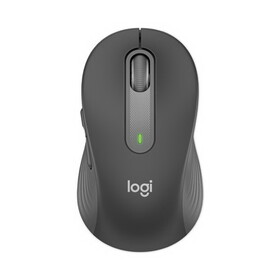 Logitech LOG910006346 Signature M650 for Business Wireless Mouse, 2.4 GHz Frequency, 33 ft Wireless Range, Large, Right Hand Use, Graphite
