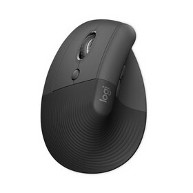 Logitech LOG910006491 Lift for Business Vertical Ergonomic Mouse, 2.4 GHz Frequency/32 ft Wireless Range, Right Hand Use, Graphite