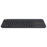 Logitech 920-007119 Wireless Touch Keyboard K400 Plus, Black