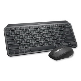 Logitech LOG920011048 MX Keys Mini Combo for Business Wireless Keyboard and Mouse, 2.4 GHz Frequency/32 ft Wireless Range, Graphite