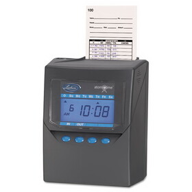 Lathem Time LTH7500E Totalizing Time Recorder, Gray, Electronic, Automatic