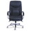 La-Z-Boy LZB48957 Commercial 2000 High-Back Executive Chair, Dynamic Lumbar Support, Supports 300lb, 20" to 23" Seat Height, Black, Silver Base, Price/EA