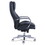 La-Z-Boy LZB48958 Commercial 2000 High-Back Executive Chair, Supports Up to 300 lb, 20.25" to 23.25" Seat Height, Black Seat/Back, Silver Base, Price/EA