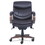 La-Z-Boy LZB48963B Woodbury Mid-Back Executive Chair, Supports Up to 300 lb, 18.75" to 21.75" Seat Height, Brown Seat/Back, Weathered Sand Base, Price/EA
