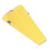 Master Caster MAS00967 Giant Foot Magnetic Doorstop, No-Slip Rubber Wedge, 3.5w x 6.75d x 2h, Yellow, Price/EA