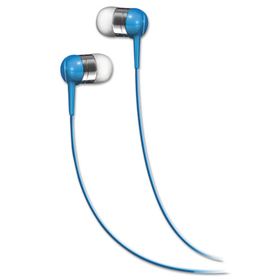Maxell MAX190282 SEB In-Ear Buds, 4 ft Cord, Blue