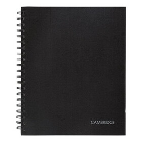 MEAD PRODUCTS MEA06100 Hardbound Notebook With Pocket, Legal Rule, 8 1/2 X 11, White, 96 Sheet Pad