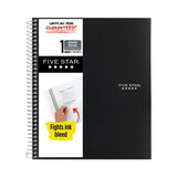 Five Star MEA06190 Wirebound Quadrille Notebook, 8 1/2 X 11, 1 Subject, White, 100 Sheets, Assorted
