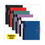 Five Star MEA06326 Advance Wirebound Notebook, Ten Pockets, 5-Subject, Medium/College Rule, Randomly Assorted Cover Color, (200) 11 x 8.5 Sheets, Price/EA