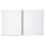 MEAD PRODUCTS MEA06548 Durapress Cover Notebook, College Rule, 8 1/2 X 11, White, 80 Sheets, Price/EA