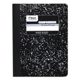 MEAD PRODUCTS MEA09910 Square Deal Composition Book, Legal Rule, 9 3/4 X 7 1/2, White, 100 Sheets