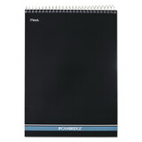 Mead MEA59882 Stiff-Back Wire Bound Notebook, College Rule, 8 1/2 X 11, White Paper, 70 Sheets