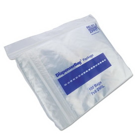 Duro Bag MGP MGZ2P0708 Plastic Zipper Bags, 2 mil, 7" x 8", Clear, 2,000/Carton