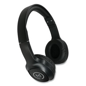 Morpheus 360 MHSHP4500B TREMORS Stereo Wireless Headphones with Microphone, 3 ft Cord, Black