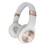 Morpheus 360 MHSHP5500R SERENITY Stereo Wireless Headphones with Microphone, 3 ft Cord, White/Rose Gold, Price/EA
