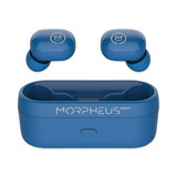 Morpheus 360 MHSTW1500L Spire True Wireless Earbuds Bluetooth In-Ear Headphones with Microphone, Island Blue
