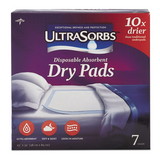 Medline MIIDRY2336RET7 Ultrasorbs Disposable Dry Pads, 23
