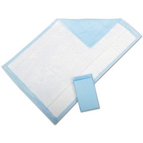 Medline MIIMSC281232 Protection Plus Disposable Underpads, 23" x 36", Blue, 25/Bag