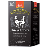 Melitta MLA75410 Coffee Pods, Hazelnut Cream (hazelnut), 18 Pods/box