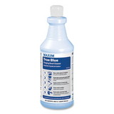 Maxim MLB03090012 True Blue Clinging Bowl Cleaner, Mint Scent, 32 oz Bottle, 12/Carton