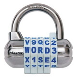MASTER LOCK COMPANY MLK1534D Password Plus Combination Lock, Hardened Steel Shackle, 2 1/2