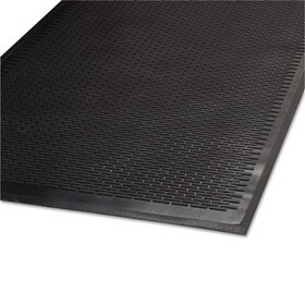 Millennium Mat MLL14030500 Clean Step Outdoor Rubber Scraper Mat, Polypropylene, 36 x 60, Black