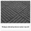 Guardian MLLEGDDF030804 EcoGuard Diamond Floor Mat, Double Fan, 36 x 96, Charcoal, Price/EA
