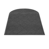 Guardian MLLEGDSF030604 Ecoguard Diamond Floor Mat, Single Fan, 36 X 72, Charcoal
