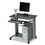 Mayline MLN945ANT Empire Mobile PC Cart, 29.75" x 23.5" x 29.75", Anthracite/Silver, Price/EA