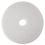 3M 4100 Low-Speed Super Polishing Floor Pads 4100, 14" Diameter, White, 5/Carton, Price/CT