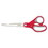 Scotch MMM1427 Multi-Purpose Scissors, Pointed, 7" Length, 3 3/8" Cut, Red/gray, Price/EA