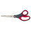 Scotch MMM1448 Precision Scissors, 8" Long, 3.13" Cut Length, Straight Gray/Red Handle, Price/EA