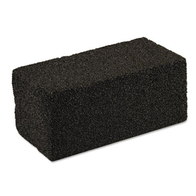 Scotch-Brite MMM15238 Grill Brick, 3.5 x 4 x 8, Charcoal,12/Carton