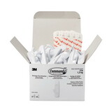 Command 17001S37NA General Purpose Hooks, Plastic, White, 3 lb Cap, 37 Hooks and 48 Strips/Pack