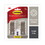 Command 17034BN2-ES Decorative Hooks, Medium, Brushed Nickel, 2 Hook and 4 Strips/Pack, Price/PK