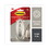 Command 17053BN-ES Decorative Hooks, Traditional, Large, 1 Hook & 2 Strips/Pack, Price/PK
