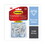 Command 17067CLR-9ES Clear Hooks & Strips, Plastic/Wire, Small, 9 Hooks w/12 Adhesive Strips per Pack, Price/PK
