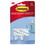 Command 17092CLR-ES Clear Hooks & Strips, Plastic, Small, 2 Hooks & 4 Strips/Pack, Price/PK