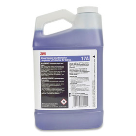 3M MMM17A Glass Cleaner and Protector Concentrate, 2 L Bottle, 4/Carton