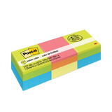 Post-It MMM20513PK Mini Cubes, 2 X 2, Canary Yellow/green Wave, 400-Sheet, 3/pack