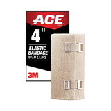 Ace MMM207313 Elastic Bandage With E-Z Clips, 4