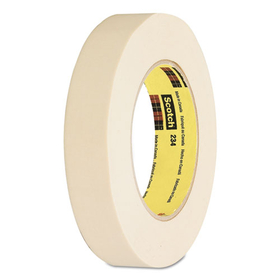 3M/COMMERCIAL TAPE DIV. MMM23412 General Purpose Masking Tape 234, 12mm X 55m, 3" Core, Tan