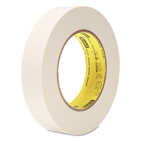 3M/COMMERCIAL TAPE DIV. MMM2561 256 Printable Flatback Paper Tape, 1" X 60yds, 3" Core, White
