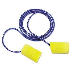 3M 7000127210 E-A-R Classic Foam Earplugs, Metal Detectable, Corded, Poly Bag