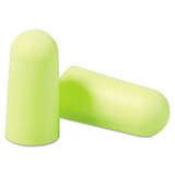 3M/COMMERCIAL TAPE DIV. MMM3121250 E A Rsoft Yellow Neon Soft Foam Earplugs, Uncorded, Regular Size, 200 Pairs