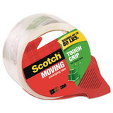 Scotch 3500-RD Tough Grip Moving Packaging Tape, 1.88