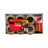 Scotch MMM375012DP3 3750 Commercial Performance Packaging Tape, 1.88